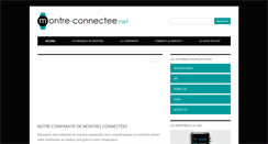 Desktop Screenshot of montre-connectee.net