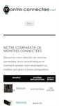 Mobile Screenshot of montre-connectee.net
